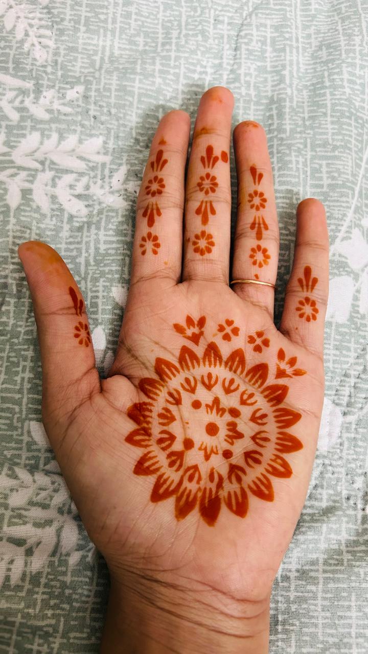 Mehandi Art Sticker Minimum Quantity 2 FLIPZONS