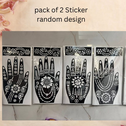 Mehnadi Stickers Pack of 2