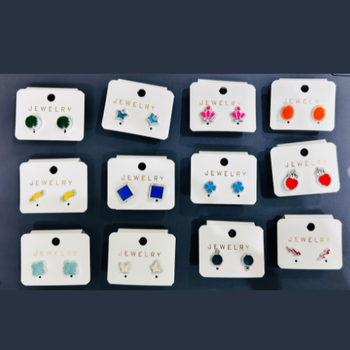 Trendy & Stylish Earrings for Women – Daily Wear & Party Wear Collection- Minimum Order Quantity 12 Pairs FLIPZONS