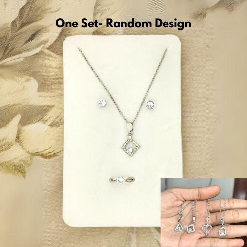 Beautiful Pendant With Chain For Women/Girls- Pack-1